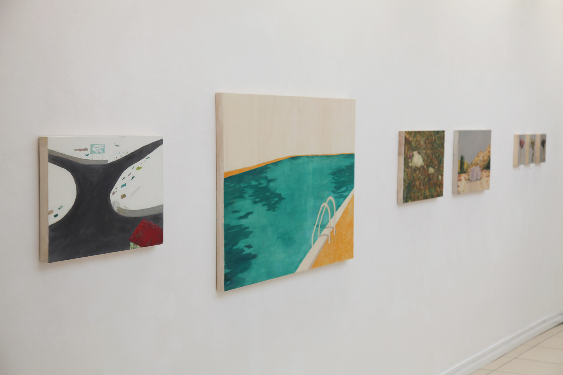 deirdre byrne exhibition install custom house studios and gallery